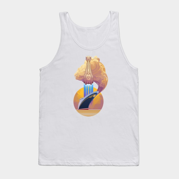 When You Wish Upon a Starcruiser (front design) Tank Top by shoemaker-art